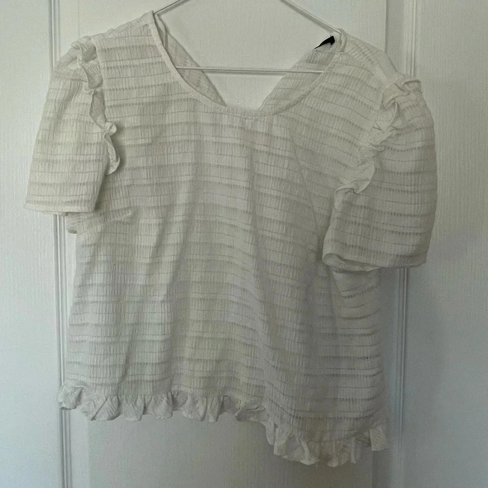 Womens Very J Cropped Top Sz. L